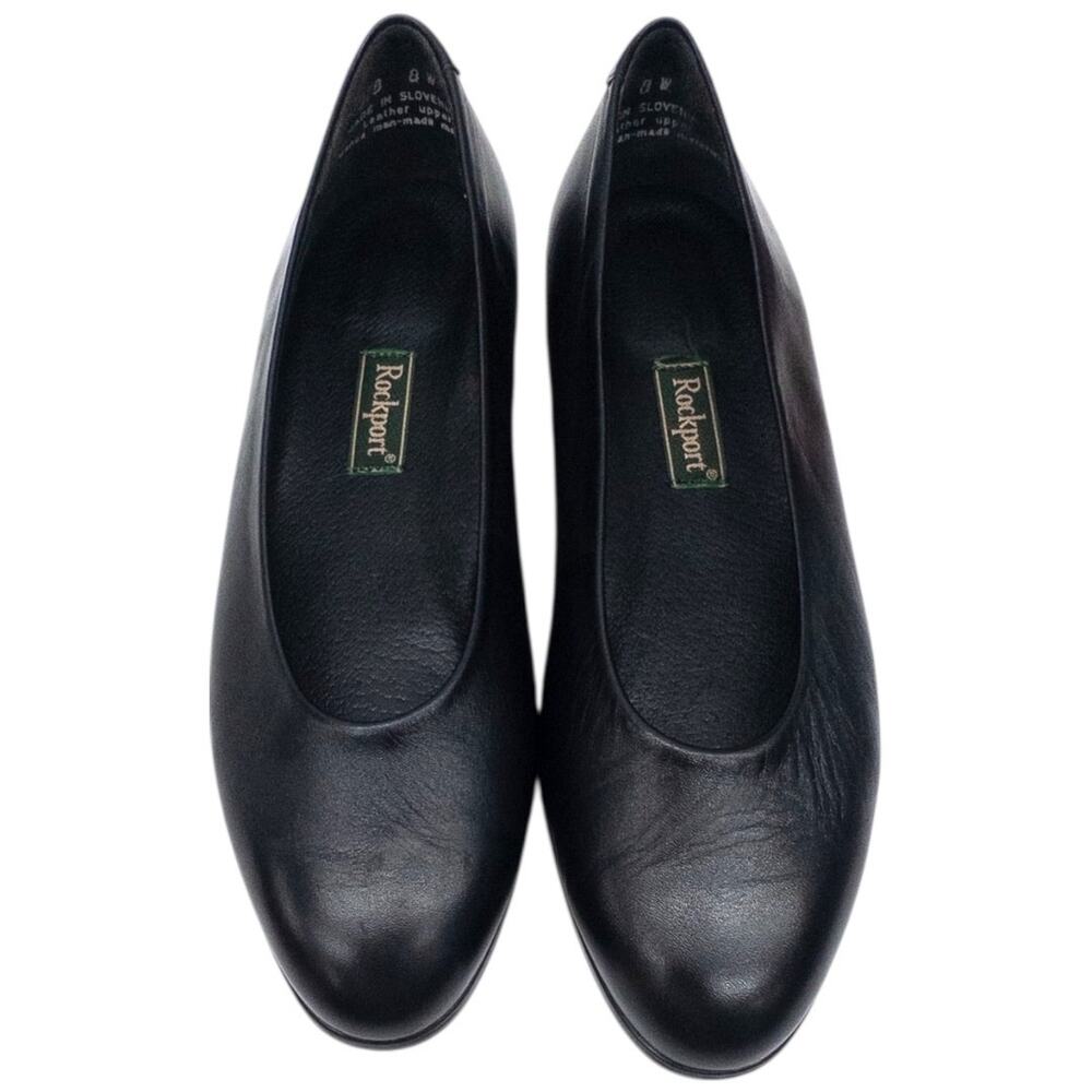 Rockport Women's Ballet Flats Women's Size 8 Wide Black Comfort Shoes - Picture 6 of 9